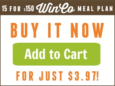 WinCo Meal Plan