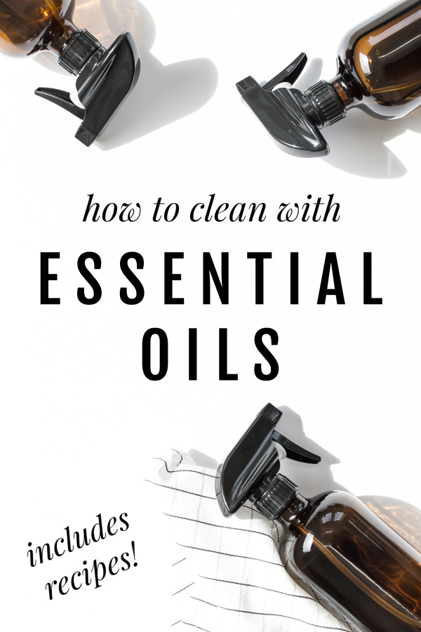 How to clean with essential oils