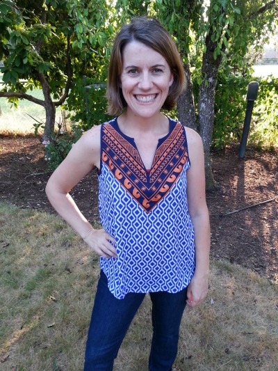  June Stitch Fix Review -- Check out the fun summer tops and amazing black skinny jeans I got in my June Stitch Fix! 