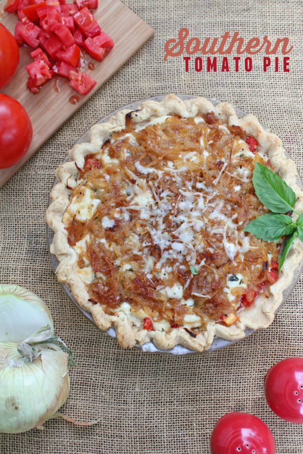 Southern Tomato Pie recipe 