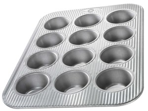 USA-Pans-12-Cup-Cupcake:Muffin-Pan-Aluminized-Steel-with-Americoat