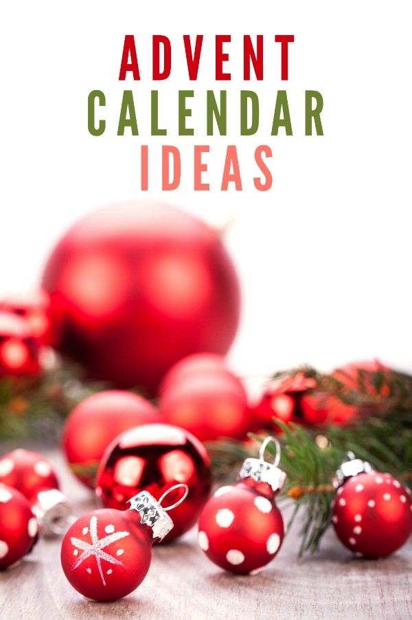 Advent Calendar Ideas -- Be ready for the beginning of Advent this year! This list of Advent calendars includes ones you can purchase and ones you can make yourself!