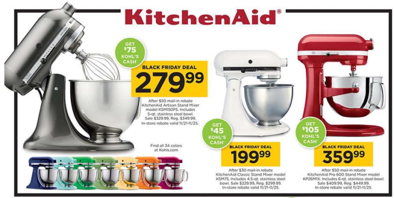 kohl-s-black-friday-hot-kitchenaid-mixers-as-low-as-124-after