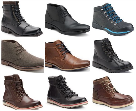 kohls-mens-boots-shoes-sale