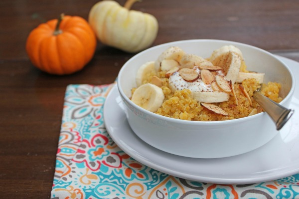 Pumpkin Quinoa Breakfast Bowl recipe