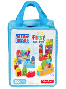 Mega Bloks First Builders ABC Spell, 30-Piece (Bag)