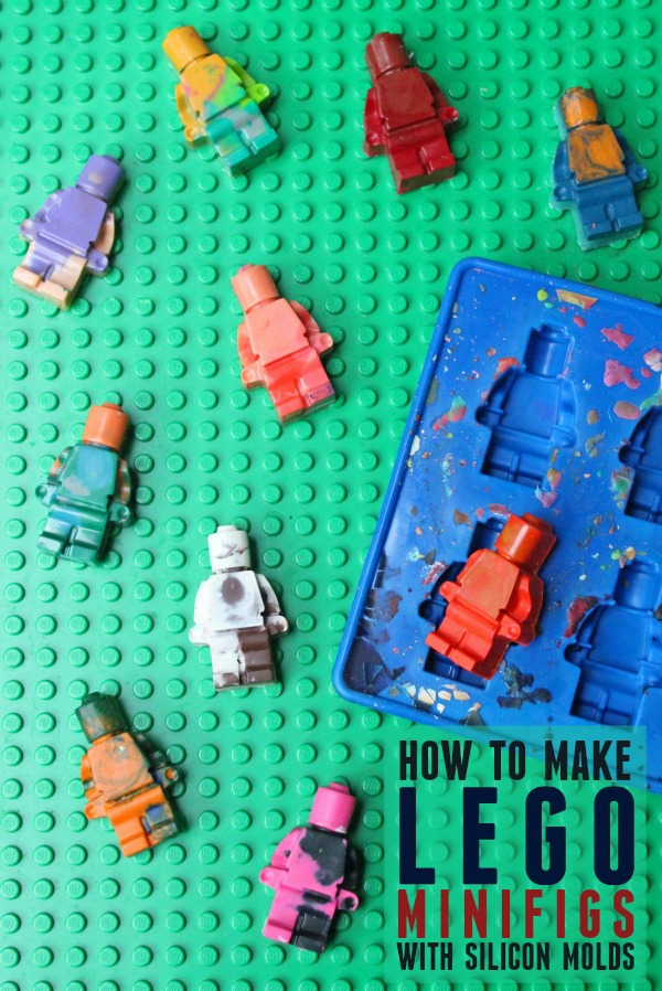 How to make LEGO minifigs using silicon molds -- Step-by-step instructions on how to use molds to make crayon, chocolate, or gelatin LEGO minifigs.