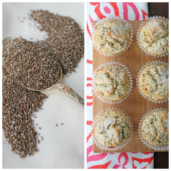 chia seed muffins