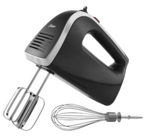 Oster 6-Speed Retractable Cord Hand Mixer with Clean Start