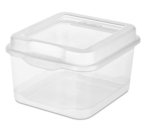 Sterilite Small Flip Top Storage Box, Pack of 12
