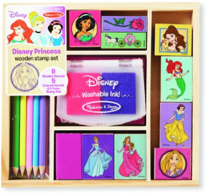 Melissa & Doug Disney Princess Wooden Stamp Set