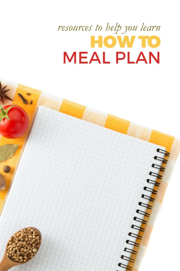 Frugal Money Saving Tip: Use these resources to help you learn how to meal plan, including how-to's, ready-made menu plans, and tons of simple recipes!