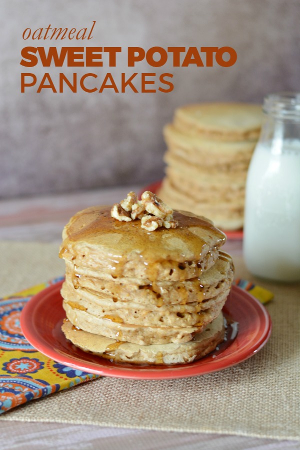 Oatmeal Sweet Potato Pancakes | Recipes