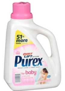 Purex Ultra Concentrated Baby Liquid Detergent, 75 Fluid Ounce