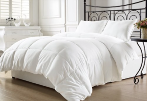 Chezmoi Collection White Goose Down Alternative Comforter, Full:Queen