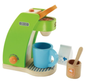 Hape Playfully Delicious Coffee Maker Wooden Play Kitchen Set