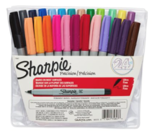 Sharpie 24-Count Ultra-Fine-Point Permanent Markers