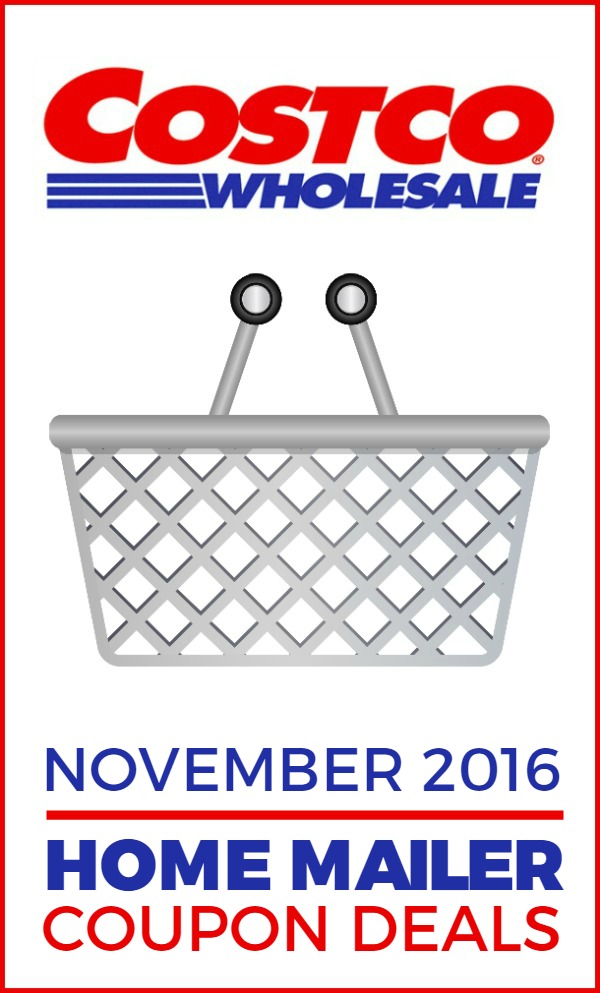 Costco Coupon Deals for November 2016 -- Find all the instant rebate offers and what you'll pay at Costco in November!