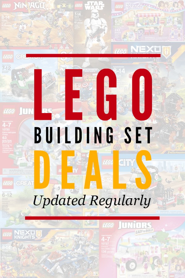 The Best LEGO Deals -- Use this list to get the best deal on LEGO and DUPLO building sets. It's updated regularly with all the best prices, especially during the holiday season!