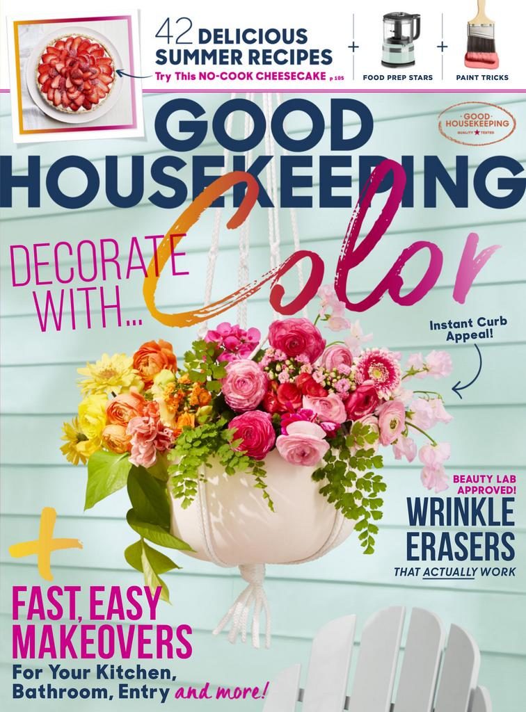 Oneyear subscription to Good Housekeeping for 4.95 through tomorrow
