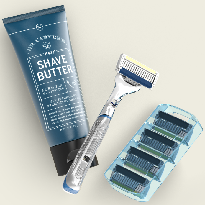 Dollar Shave Club Starter Set just 5 (4 razors + handle) Frugal