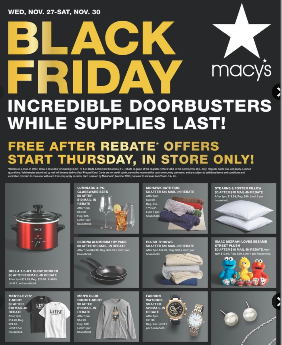 Macy&#39;s Black Friday 2019 ad is available - Frugal Living NW
