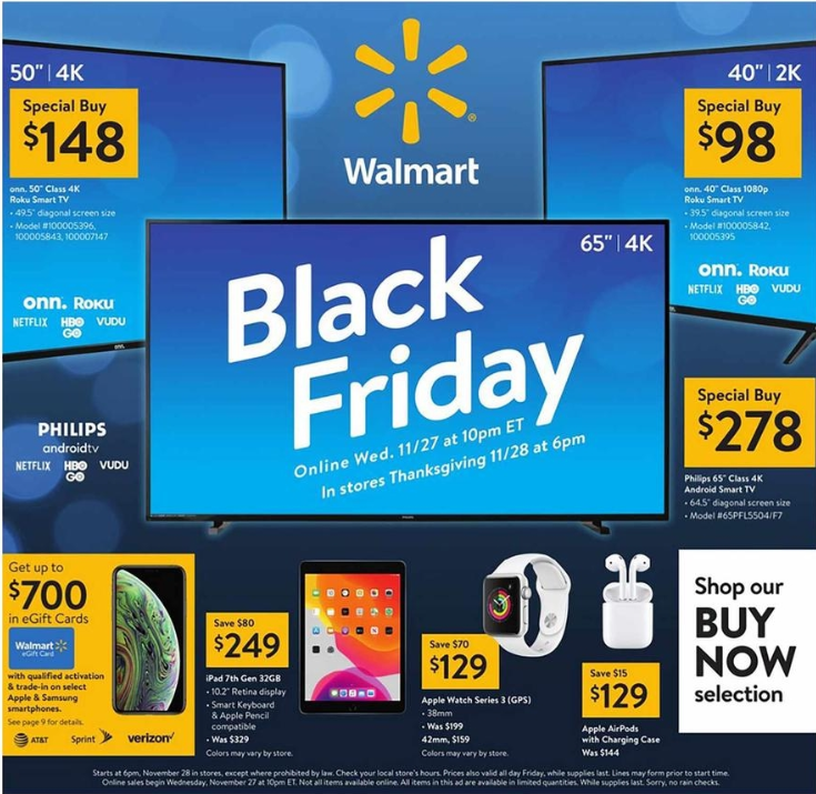Walmart Black Friday 2019 ad is available! - Frugal Living NW - What Time Can You Get Walmart Black Friday Deals Online
