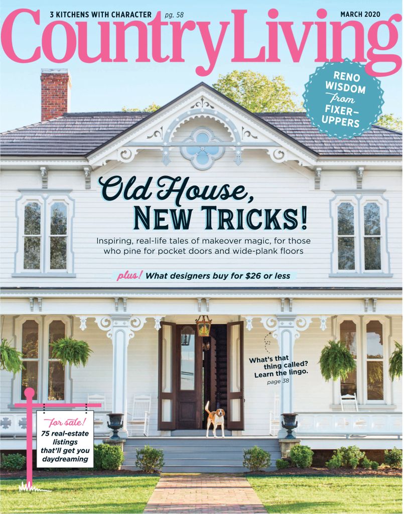 One-year subscription to Country Living for $6.99 through tomorrow (4/7 ...