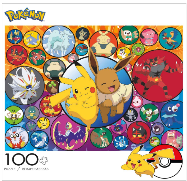 100-Piece Pokemon Puzzle, K'nex Lizard 