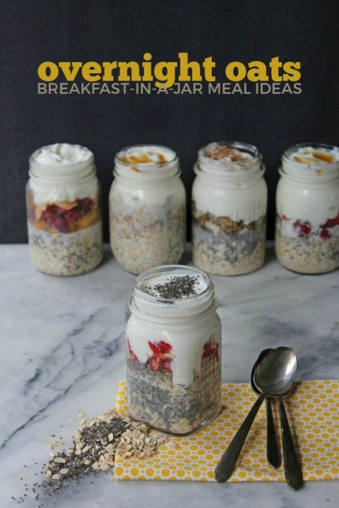 Overnight Oatmeal in a Jar - The Dinner-Mom