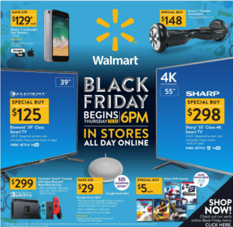 what is the black friday ad for walmart